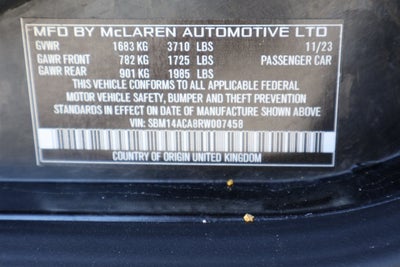 2024 McLaren 750S Coupe