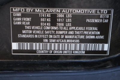 2020 McLaren 720S Performance