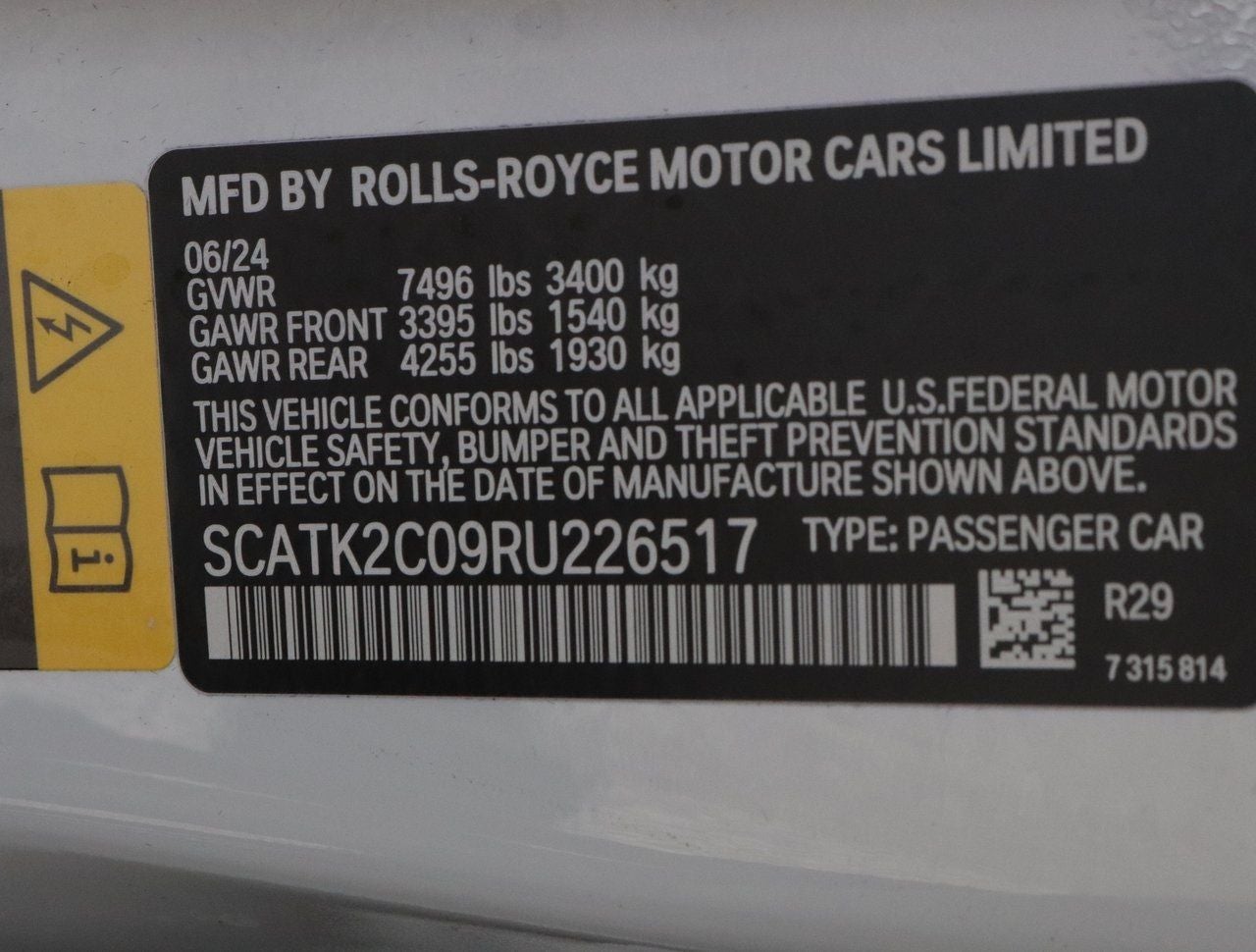 2024 Rolls-Royce Spectre Base