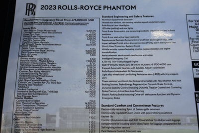 2023 Rolls-Royce Phantom Base