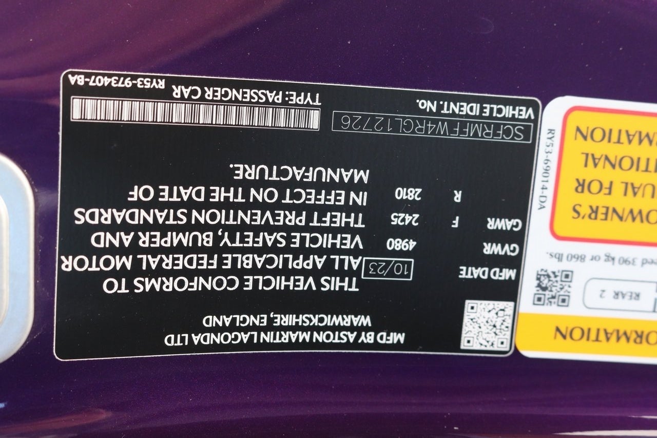 2024 Aston Martin DB12 Coupe