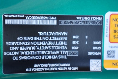 2025 Aston Martin DB12 Coupe