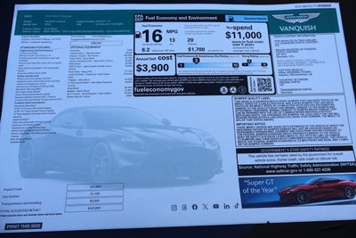 2026 Aston Martin Vanquish Volante