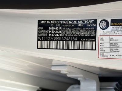2024 Mercedes-Benz S-Class S 580 4MATIC®