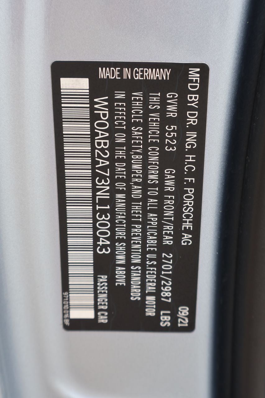 2022 Porsche Panamera 4S