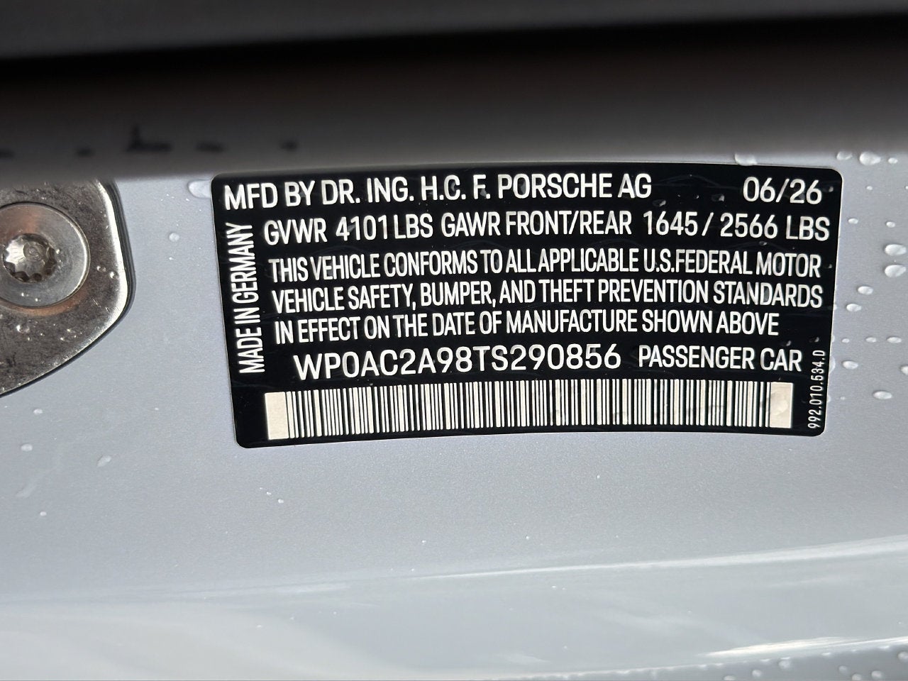 2026 Porsche 911 GT3