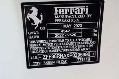 2023 Ferrari Roma Base