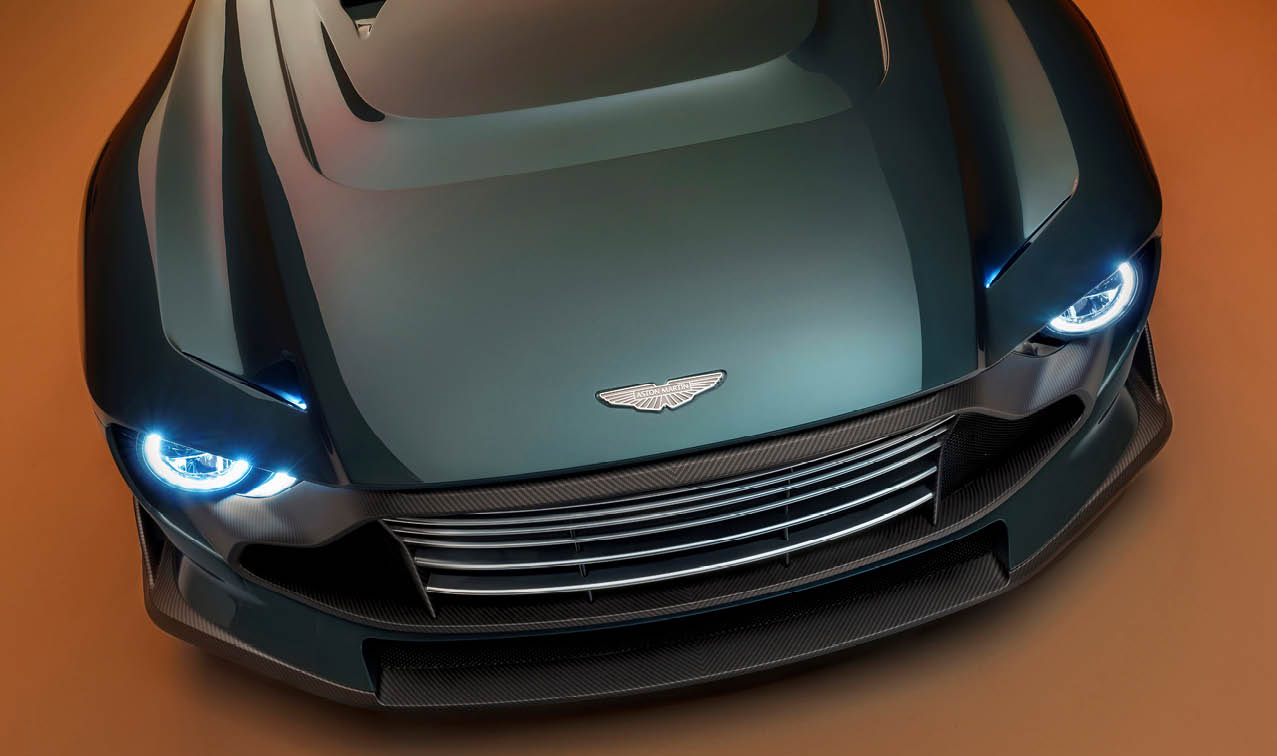 Front grill hood and headlights