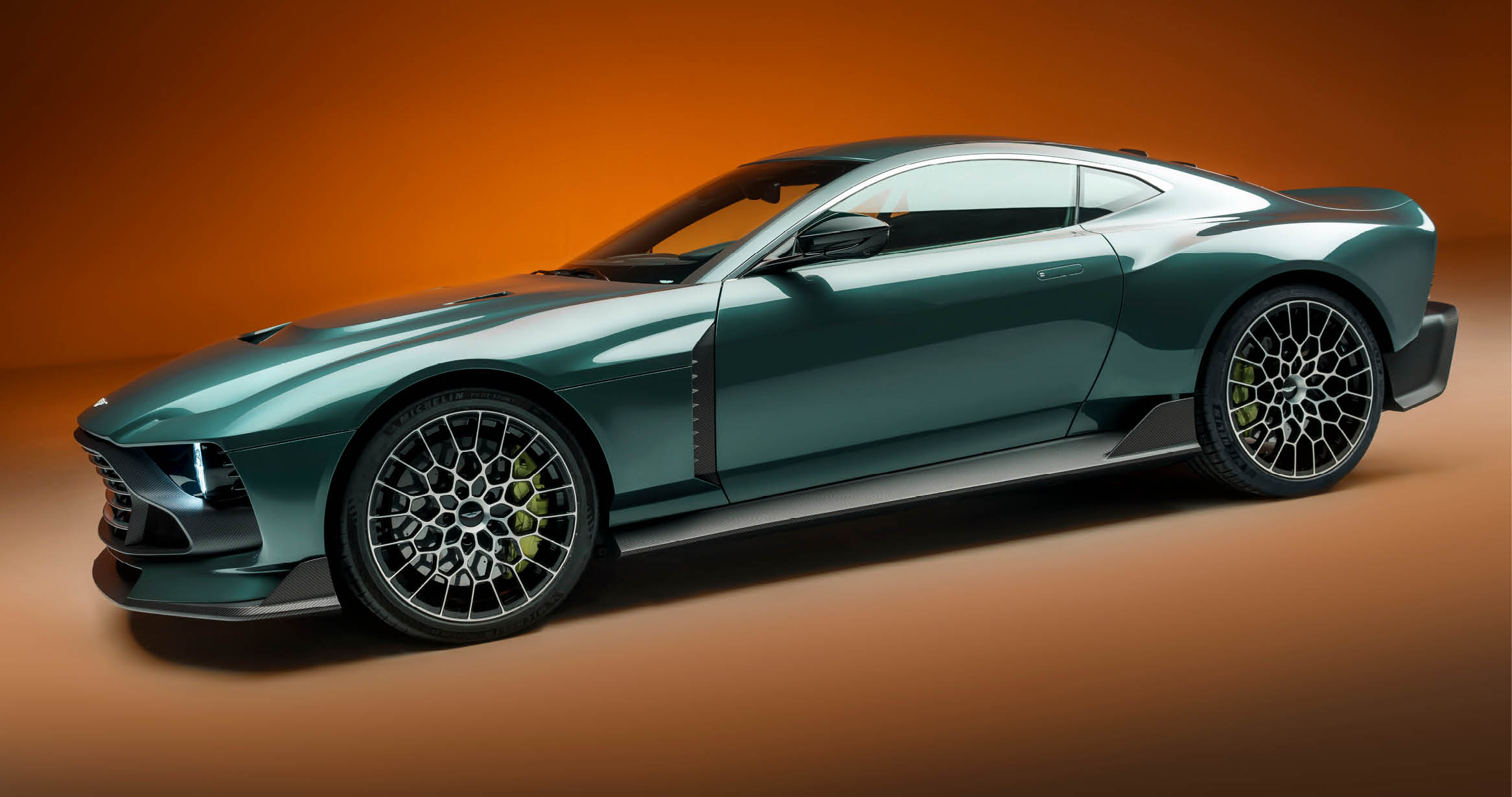 Side profile of the Aston Martin Valour