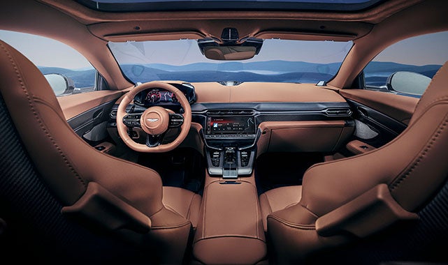 Interior cockpit and infotainment center