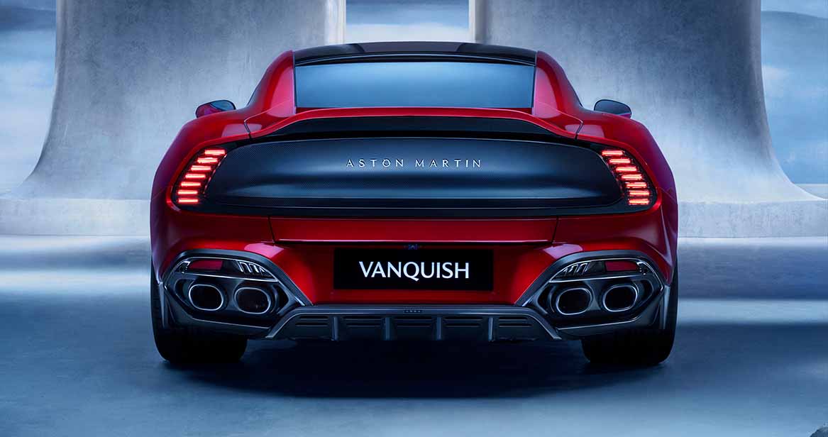 Rear Design V12 Vanquish