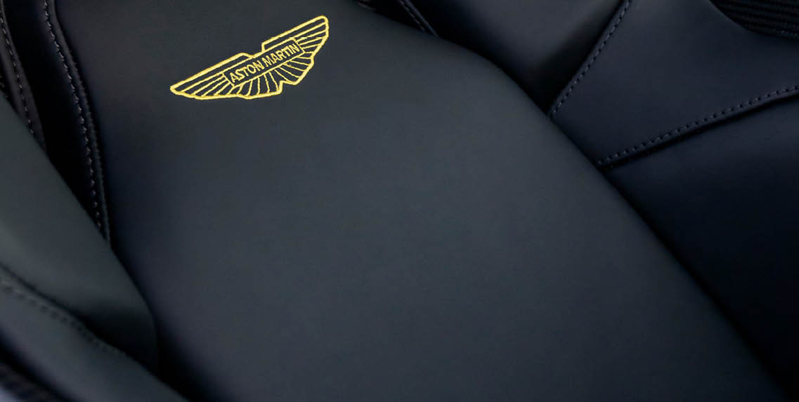 front seating with bespoke luxuyry materials