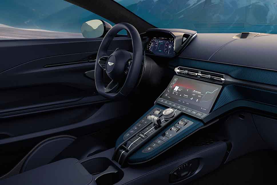  Aston Martin Vantage Roadster interior