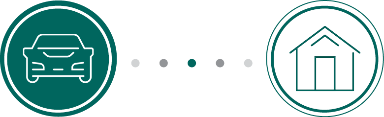 Dimmitt delivered icon with new car and home