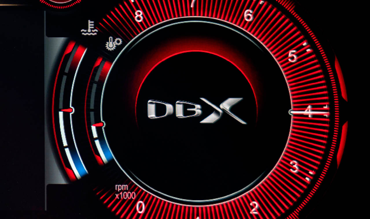 DBX707 Speedometer panel
