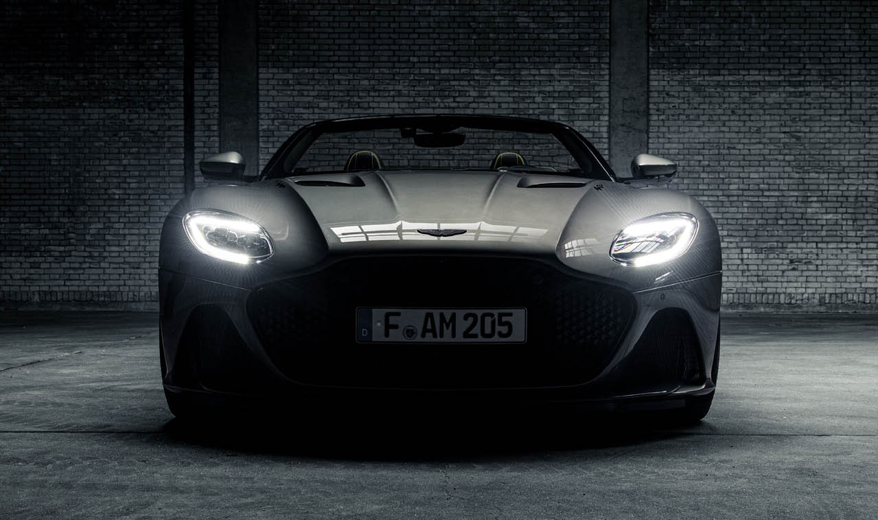 Aston Martin DBS Front with Headlights on